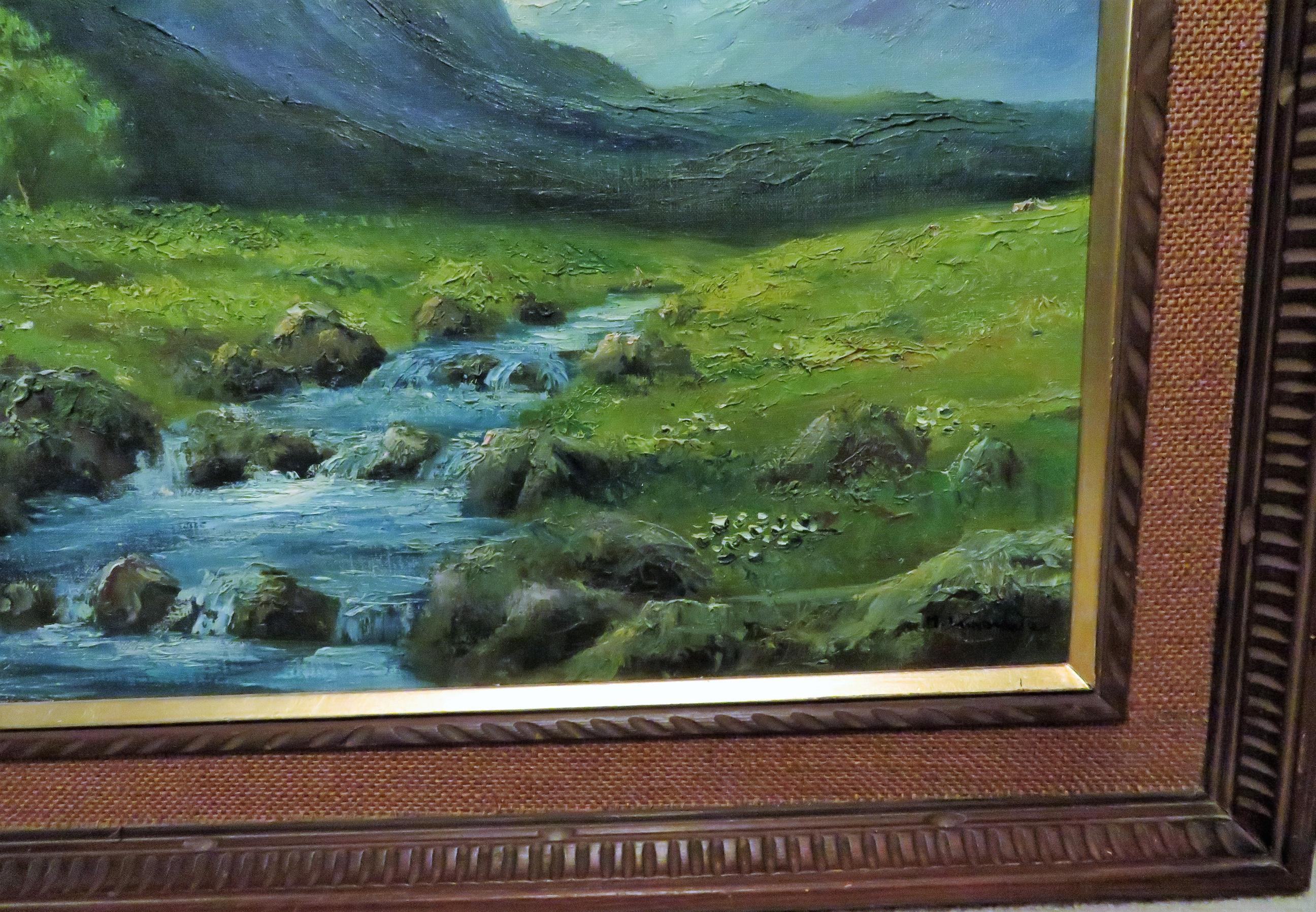 油彩画 （作家：R.Kinoshita） 油彩画 （作家：R.Kinoshita） 油彩画