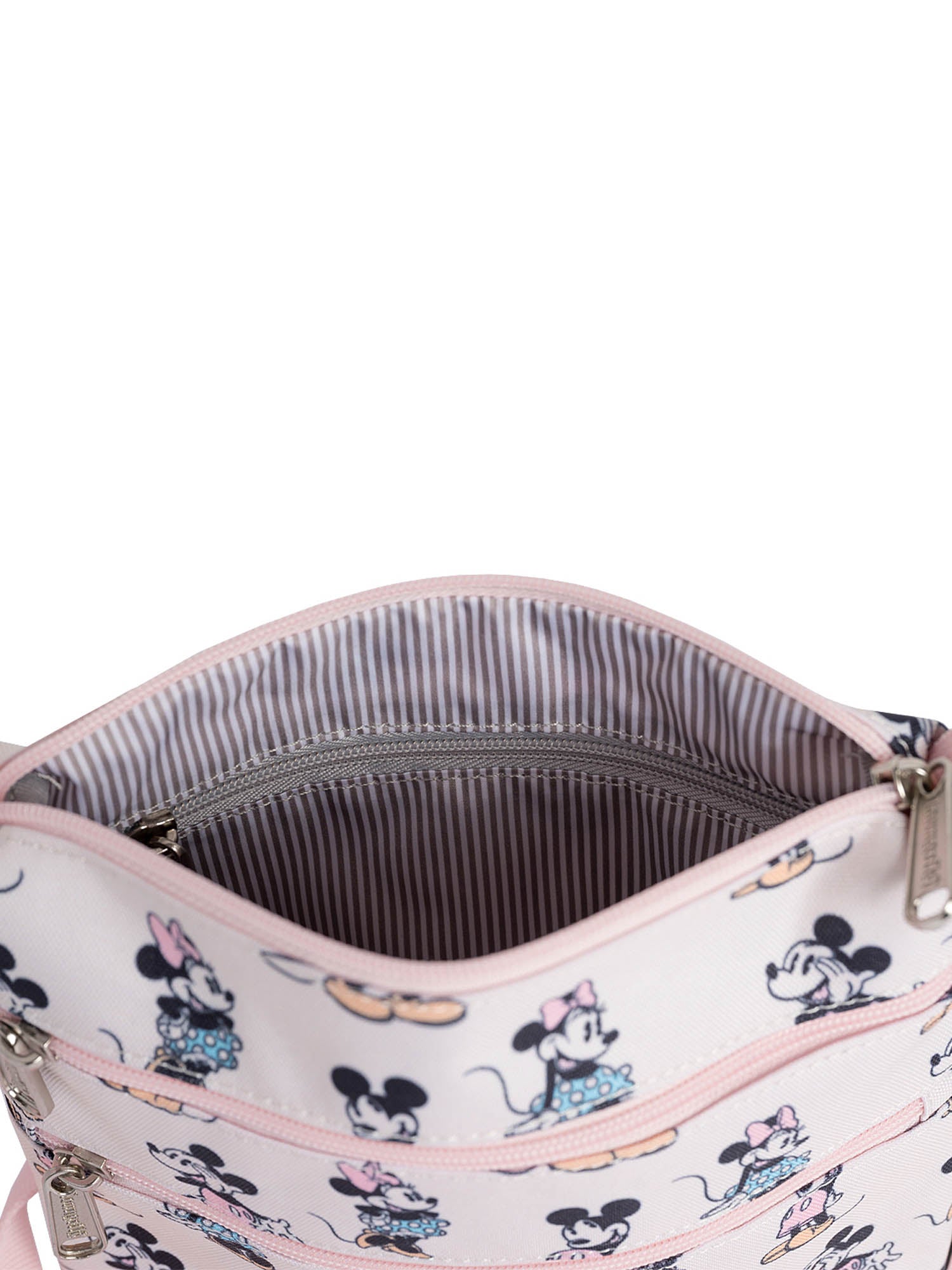 Loungefly x Disney Minnie and Mickey Mouse Passport Bag All-Over