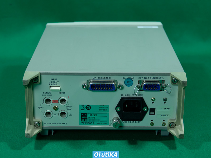 デジタルマルチメータ 7562-01 横河計測 管理番号:022955 中古計測器