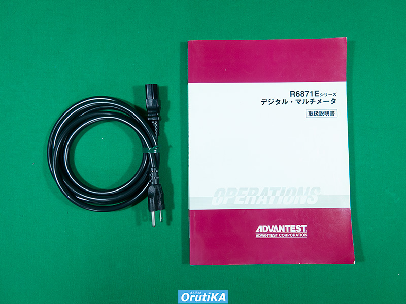 ADVANTEST R6871E-DC 7-1/2桁 デジタルマルチメーターの落札情報詳細
