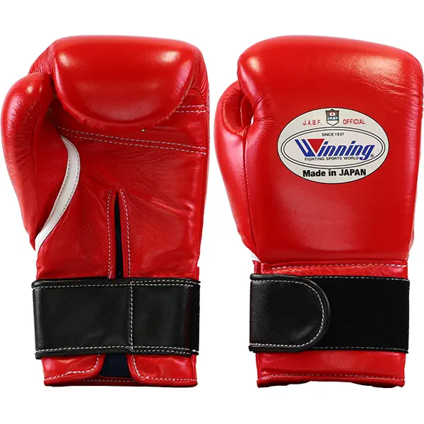 もりあつ Winning ボクシンググローブ 赤 黒 もりあつ Winning