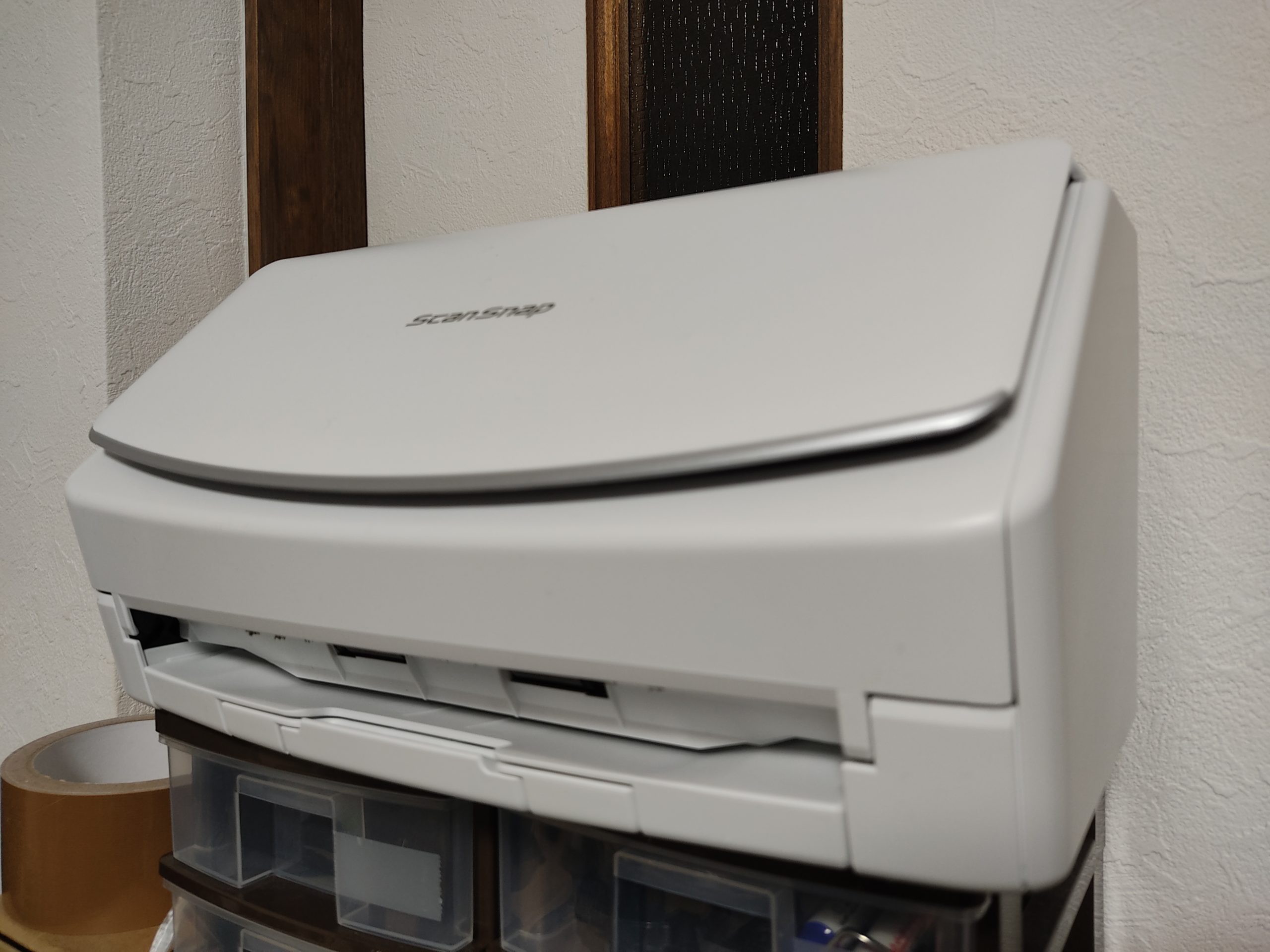 たまった書類を一気にスキャン 富士通 ScanSnap iX1500（白） レビュー