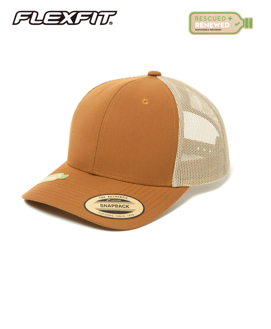 FLEXFIT日本限定)リサイクルド レトロトラッカーメッシュキャップ激安