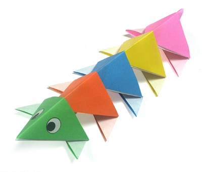 折り紙・むかで