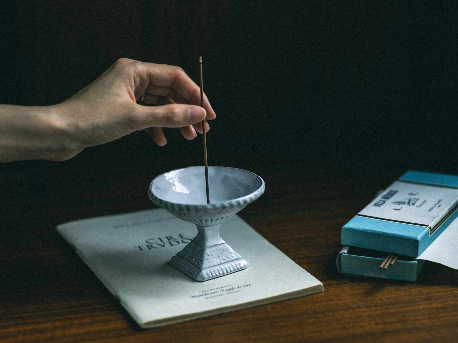 Astier de Villatte Cesar インセンスバーナー｜インセンス