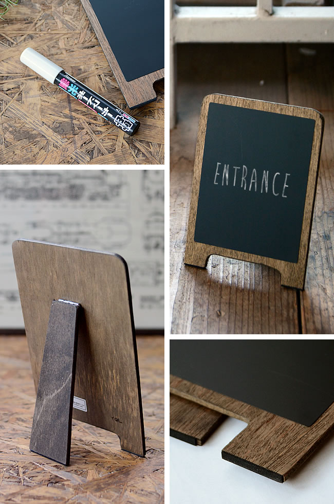 マーカー付き 卓上ブラックボード スタンド黒板 | ゼネラルストア オルネ