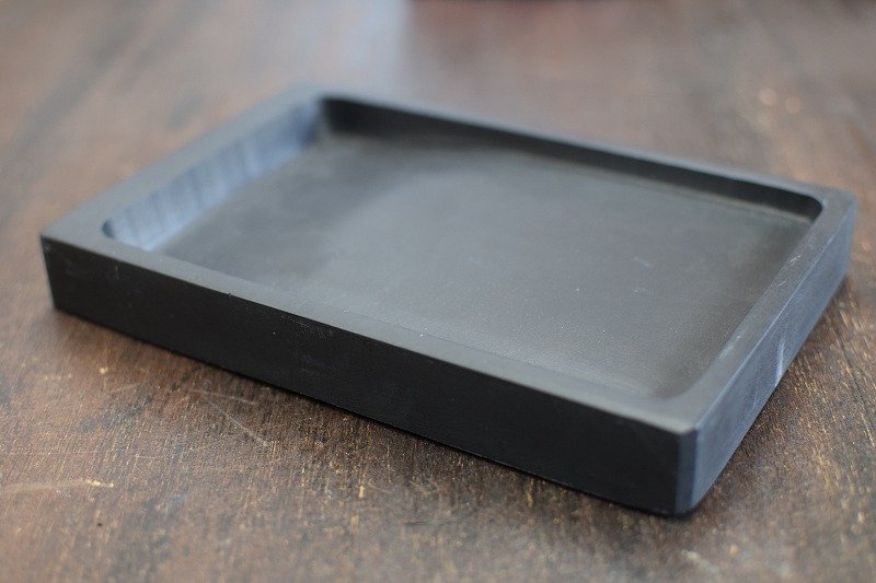 硯□麒麟彫刻 閑對流雲 ?農 キリン彫り 丸すずり 朱塗り漆器硯箱 書道