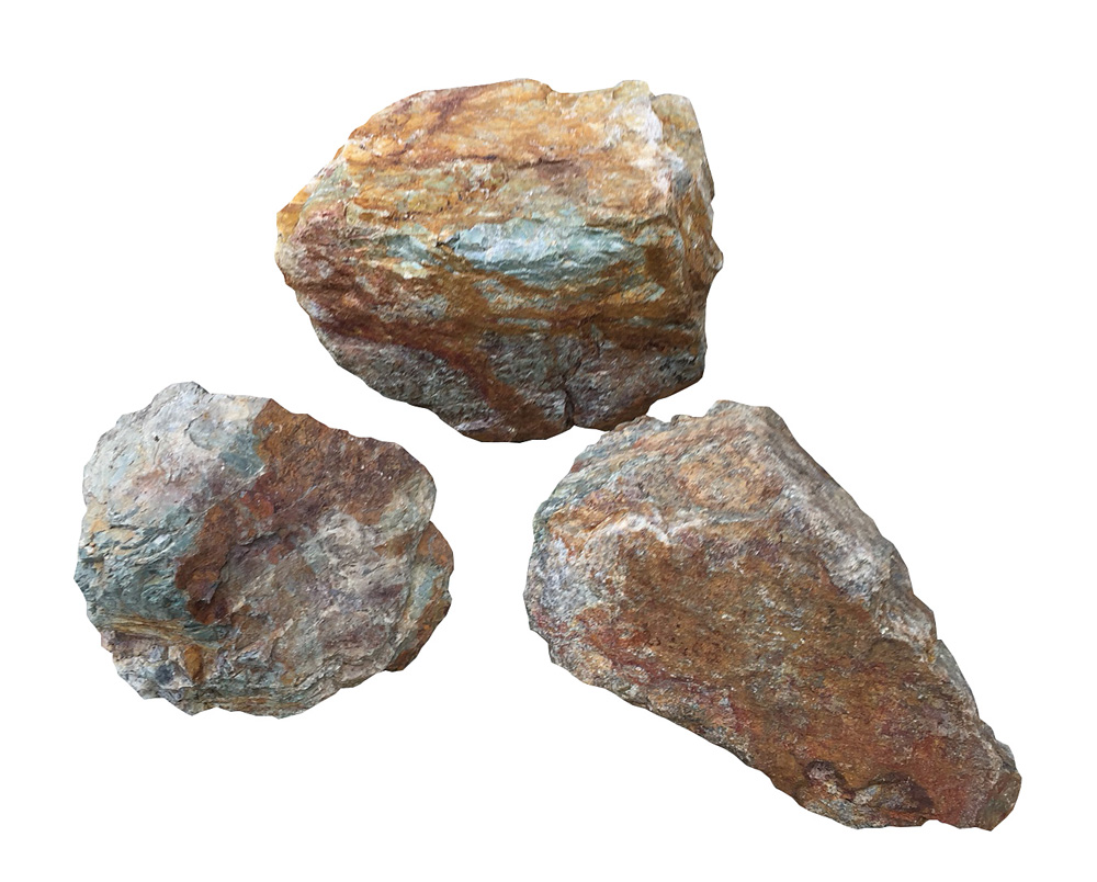 チャート石｜据える・置く（ロッカリー）｜自然石などのマテリアル