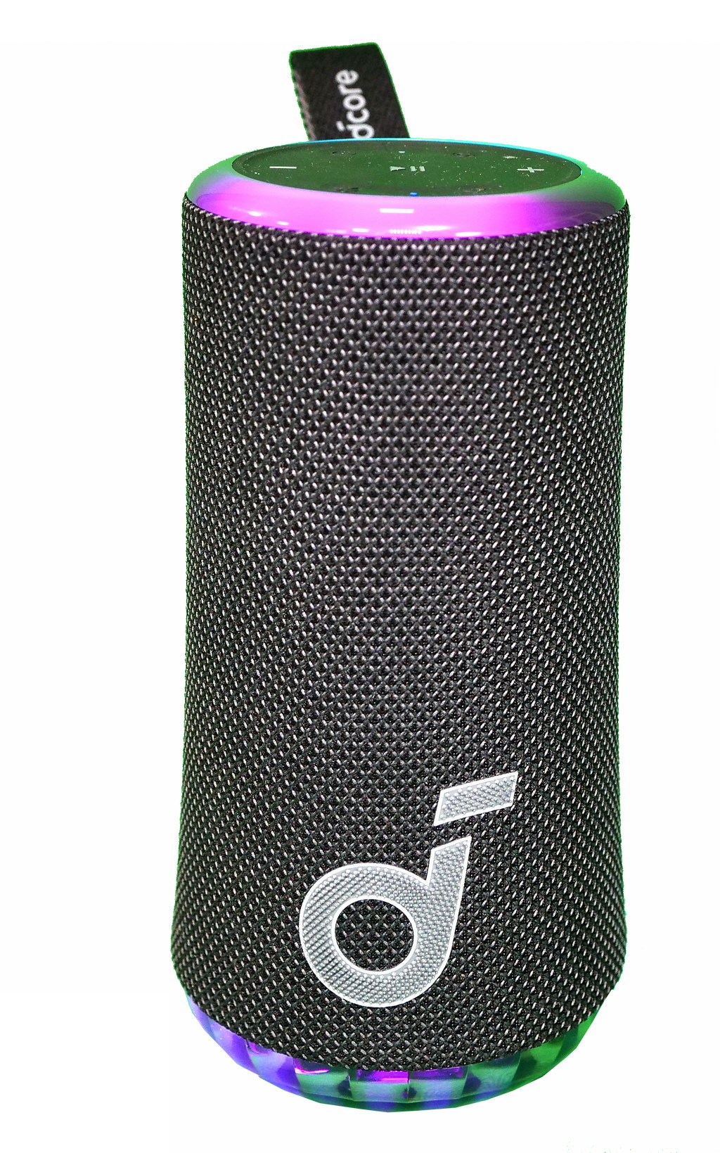 Review and test of the Soundcore Glow bluetooth speaker