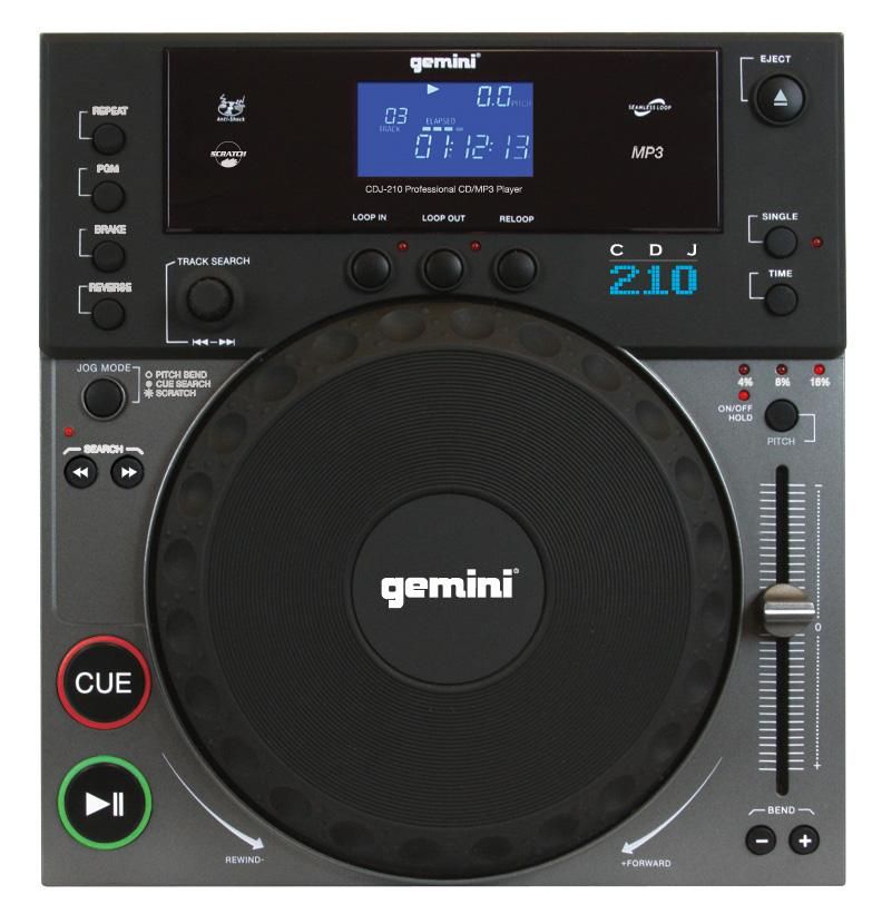 ラスト1台のみ！お見逃しなく！】Gemini/CDJ/CDJ-210 ※SCRATCH LIFE