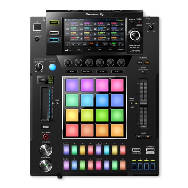 スタンドアロン型サンプラー、DJS-1000のご紹介です。アクティブな