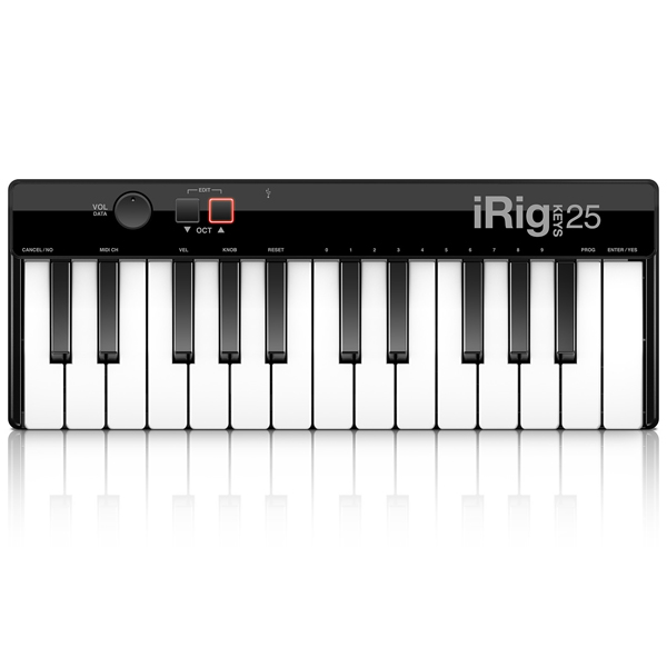 届いたその日から演奏できるiRig KEYS 25！