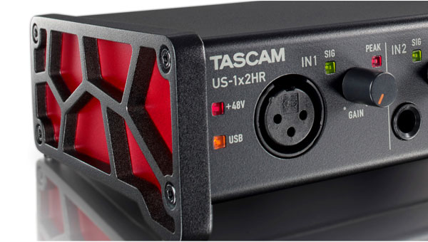 TASCAMの高品質オーディオインターフェイスUS-1x2HRをご紹介いたします！