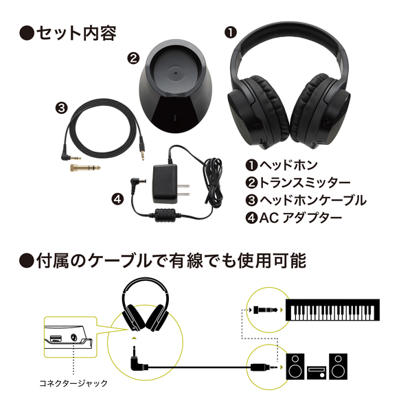 audio technicaの高品質ワイヤレスヘッドフォンATH-EP1000IRをご紹介
