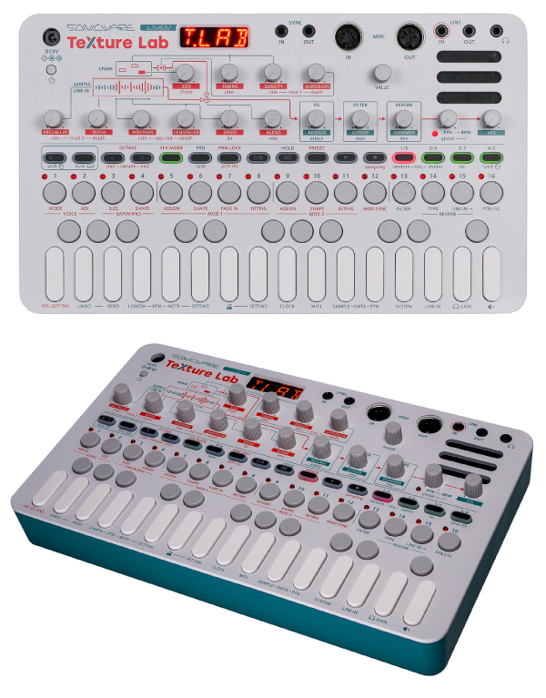 サンプリング、分割、変換、再構築して全く新しいサウンドを生み出す