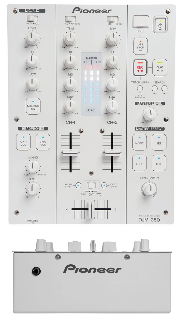 Pioneer/DJミキサー/DJM-350-W -DJ機材アナログレコード専門店OTAIRECORD