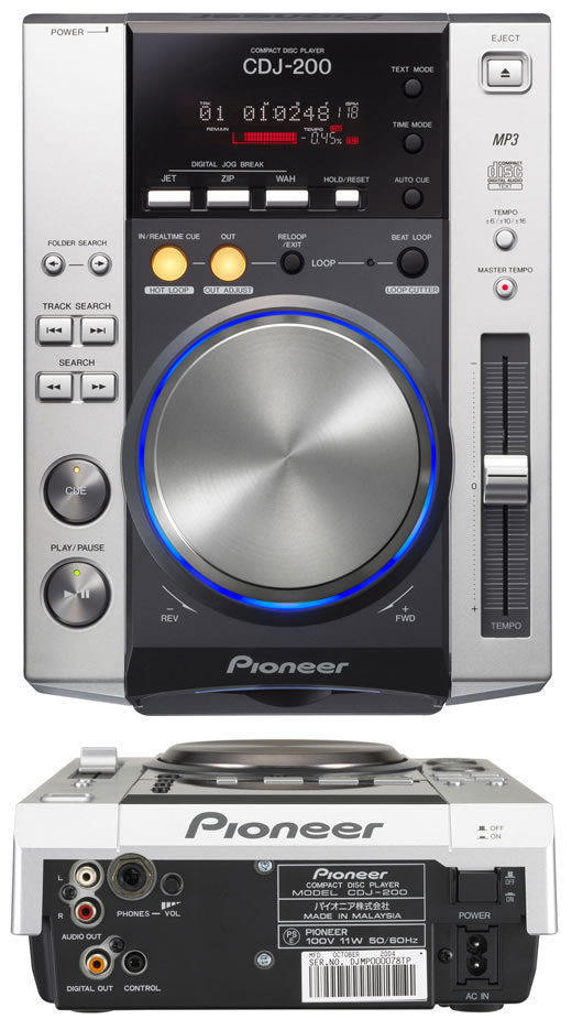 Pioneer パイオニア CDJ200 CDプレーヤー2台セット Pioneer パイオニア