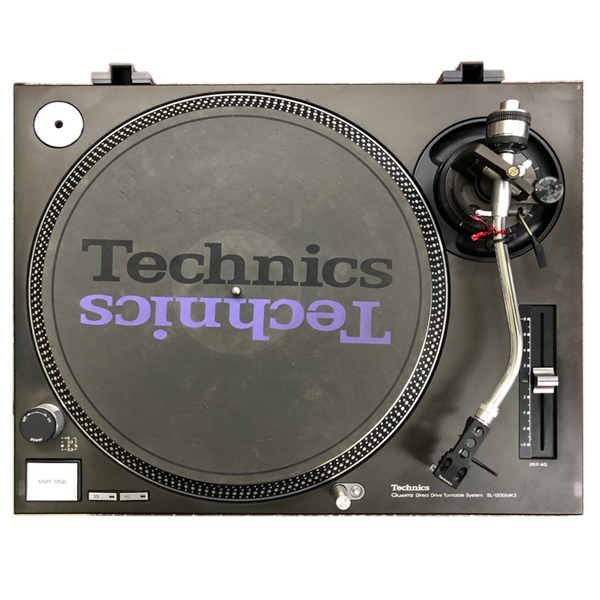 Technics SL-1200 MK3Dターンテーブル 完全動作品 ジャンクTechnics