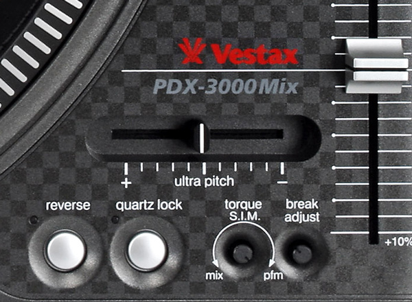 Vestax PDX-3000MKII DJ ターンテーブル レコード 訳あり Vestax PDX