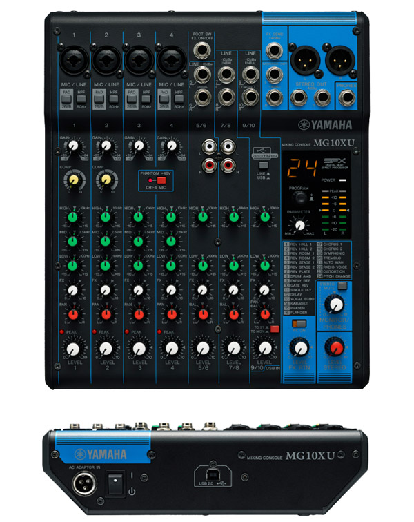 YAMAHA ミキシングコンソール MG10 XU YAMAHA MG10XU ミキシング
