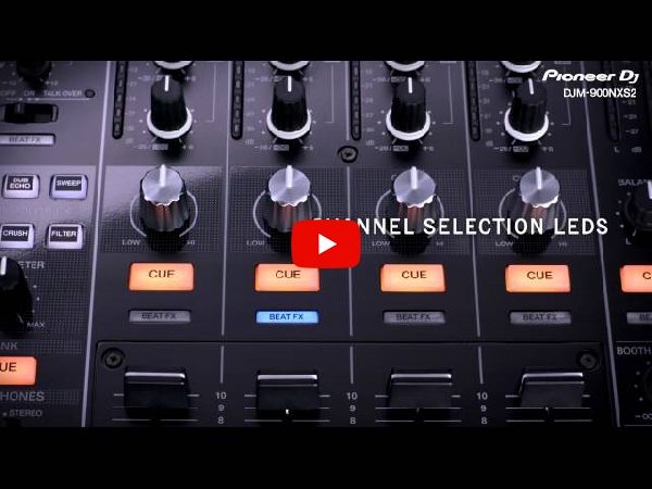 Pioneer DJの最高峰のサウンドを。4CH仕様クラブの定番ミキサー、DJM