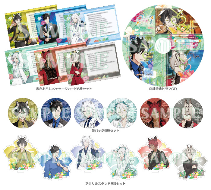 AGF オトメイト アクリルブロマイド honeyvibes ハニヴ イーノ AGF