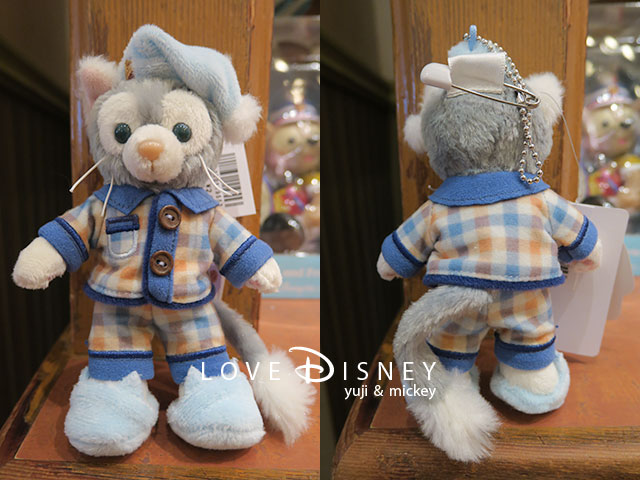 ダッフィー＆フレンズ オータムスリープオーバー ぬいぐるみバッジ