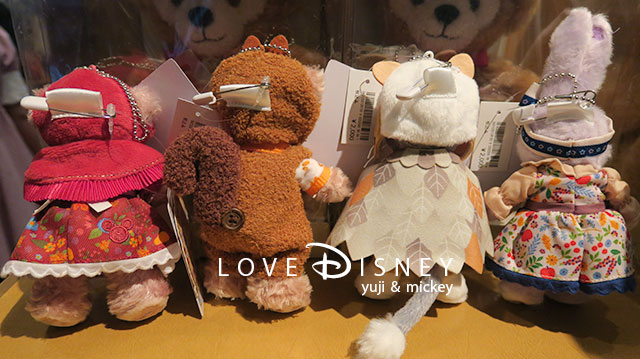 ♡秋のぼうけん♡ダッフィーシェリーメイジェラトーニステラルー♡タグ