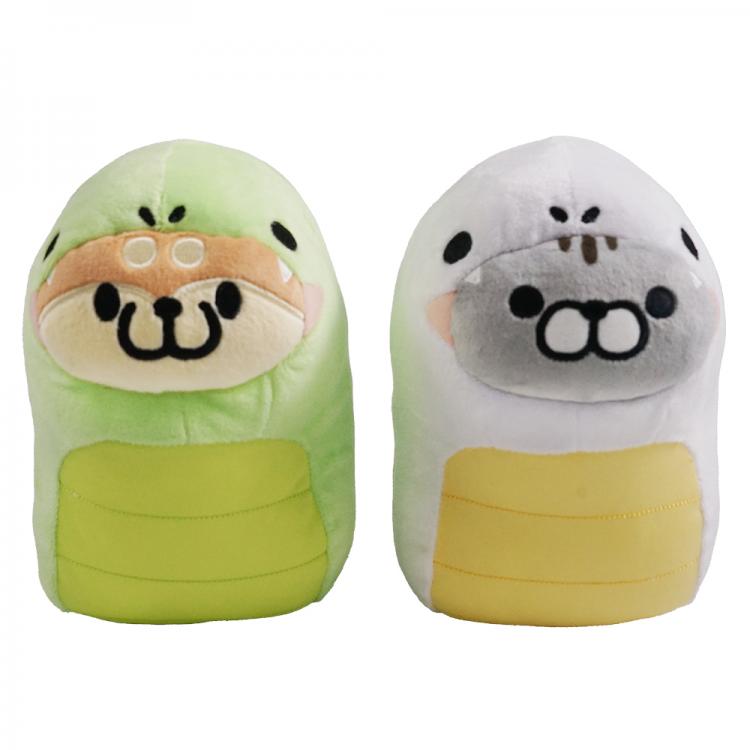 ボンレス犬とボンレス猫 福袋 ハッピーバック ぬいぐるみ 鏡餅