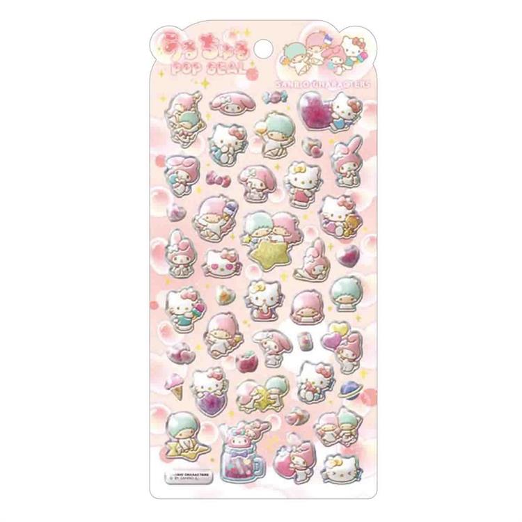 正規品】サンリオ うるちゅるポップシール サンリオベビー 6種セット