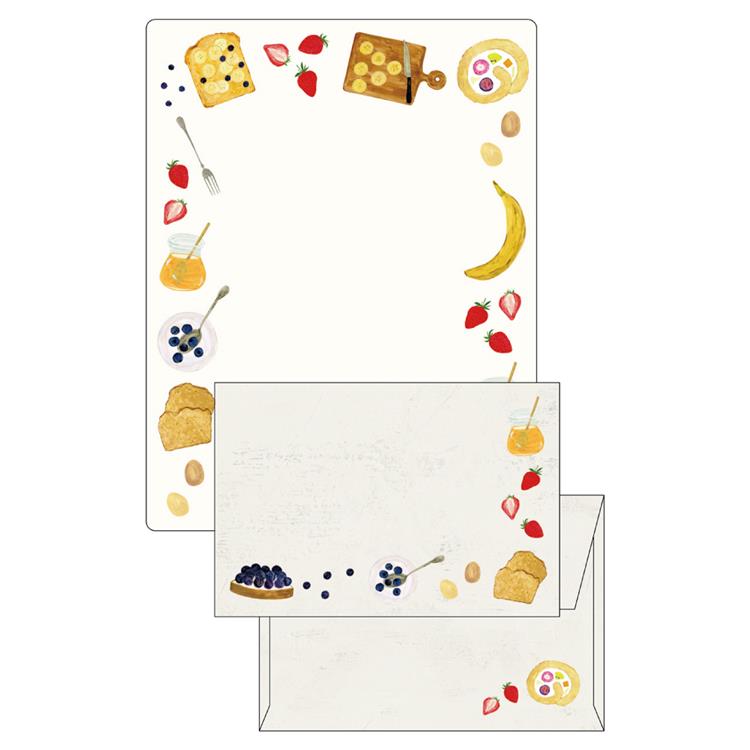 レア♡サンリオ♡キティ フルーツ 手渡しレター メモセット 2002年