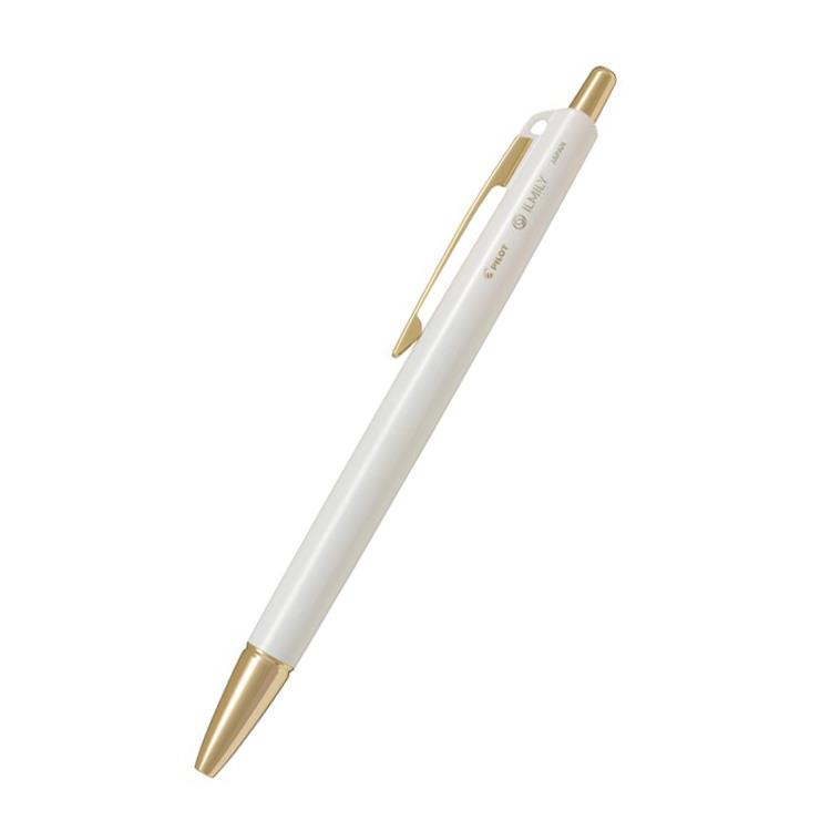 イルミリー ボールペン 0.3mm 油性 ホワイトクリスマス スプリング