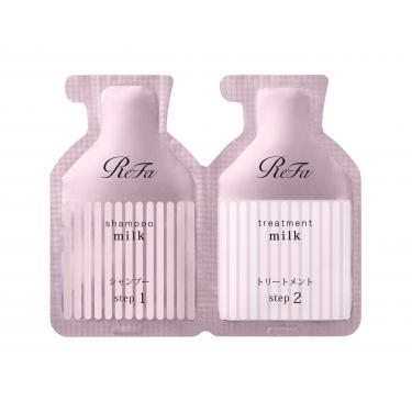 ミルクプロテイン シャンプー&トリートメント ピンク トライアル 1回分