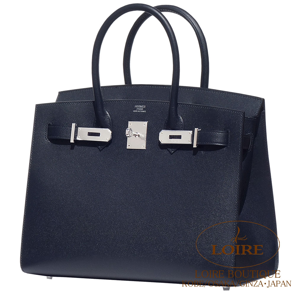 HERMES エルメス　箱(39×32×18cm)　バーキン30　1313　① エルメス バーキン30 エベーヌ トゴ ゴールド金具 | エルメス