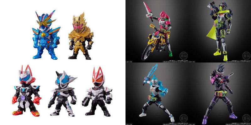 装動 仮面ライダー ギーツ ビルド エグゼイド クウガ まとめ SO-DO