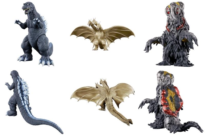 ☆ゴジラ・モスラ・キングギドラ・バラゴン(2002)ムービーモンスター