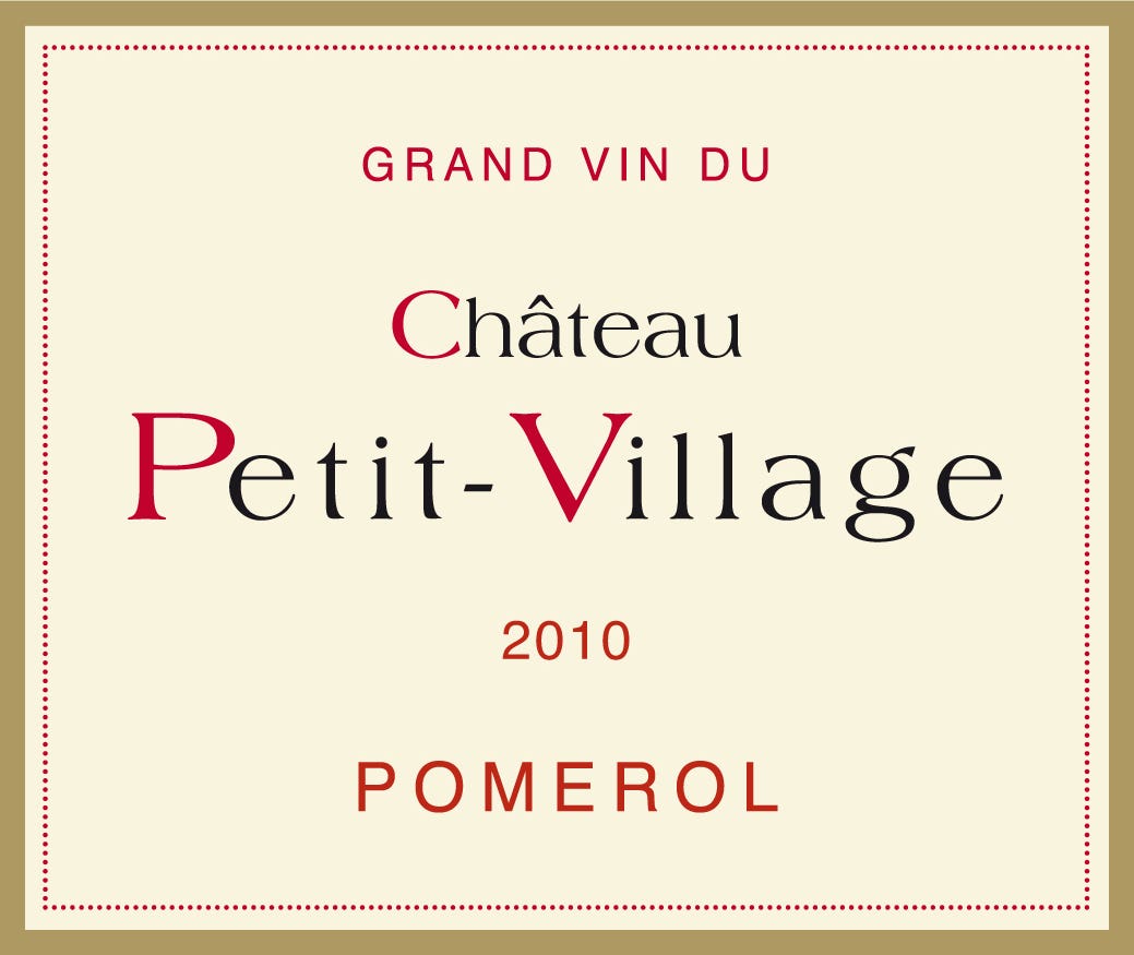 Château Petit Village 2010 | Laguna Cellar - Bordeaux & Beyond