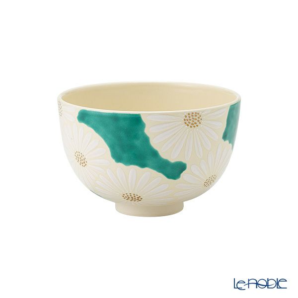 京焼清水焼鳴滝窯城岳造金地波車帯文茶盌抹茶碗