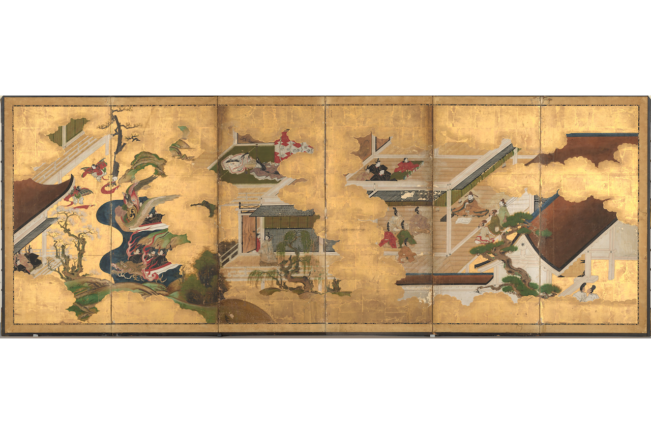 3年ぶりの一般公開、寺宝 『源氏物語図屏風』 を初公開／［大徳寺