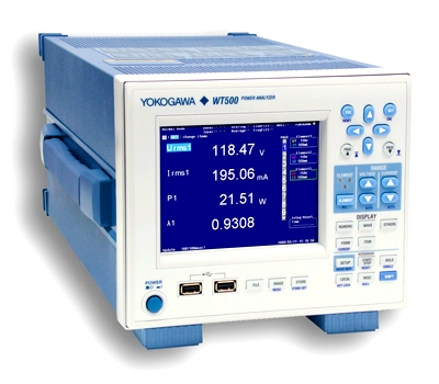 Yokogawa デジタルパワーメーター 15V-600V 500mA-20A Yokogawa WT500