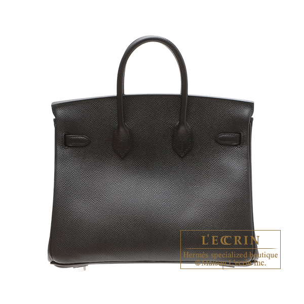 エルメス バーキン25 ブラック ヴォーエプソン シルバー金具