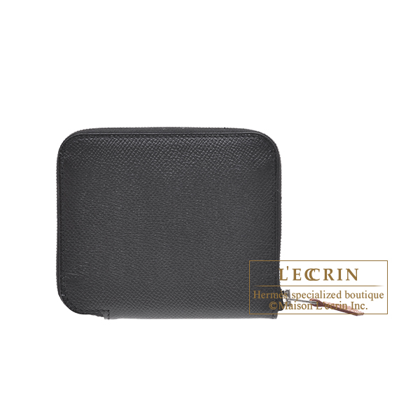 エルメス アザップ シルクイン コンパクト ブラック/ カシス ヴォー