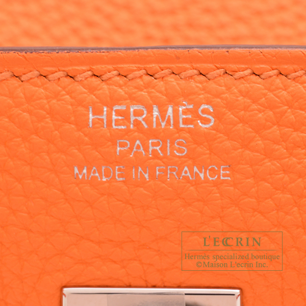 週末限定価格！エルメス♡バーキン25♡アッカド♡新品♡箱♡オレンジ