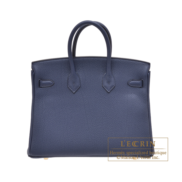 エルメス バーキン25 ブルーネイビー トゴ ゴールド金具 | エルメス