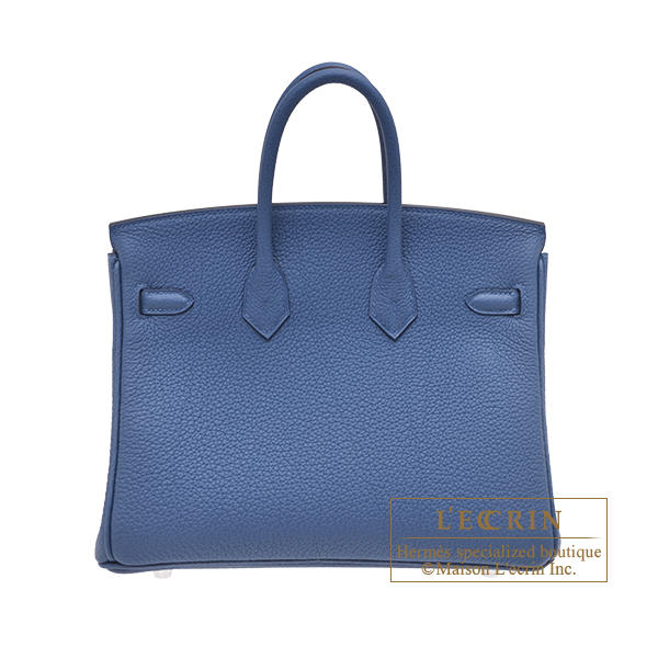 エルメス バーキン25 ブルータイ トゴ シルバー金具 | エルメス