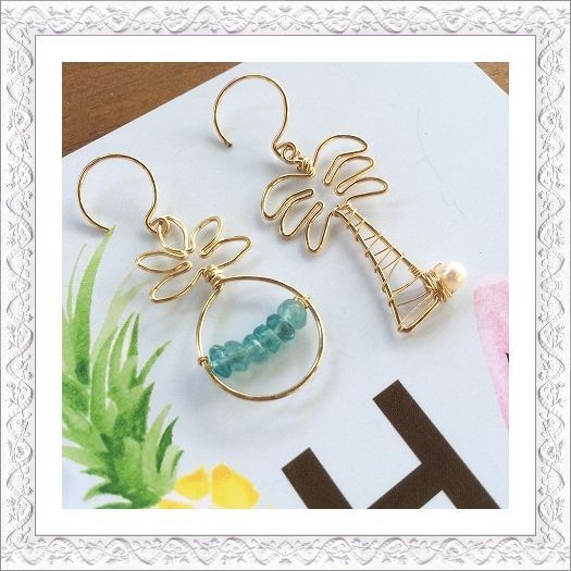 Mini I Love Hawaii Pierce/Earring - Leinai'a