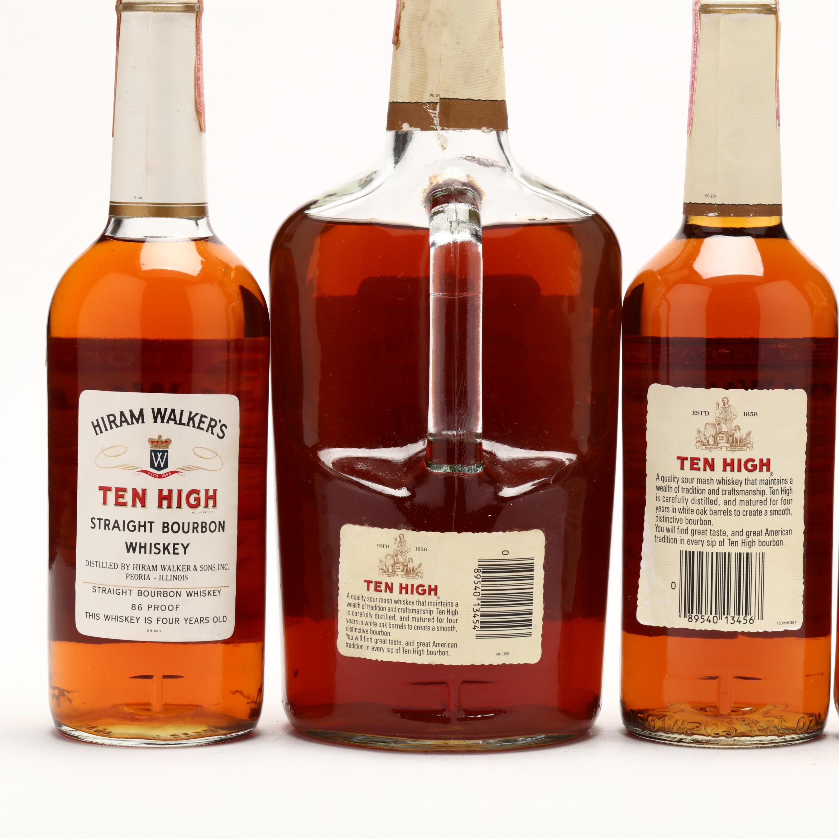 ウイスキー Hiram Walker's Ten High Ten 10 Years Old Hiram Walker's