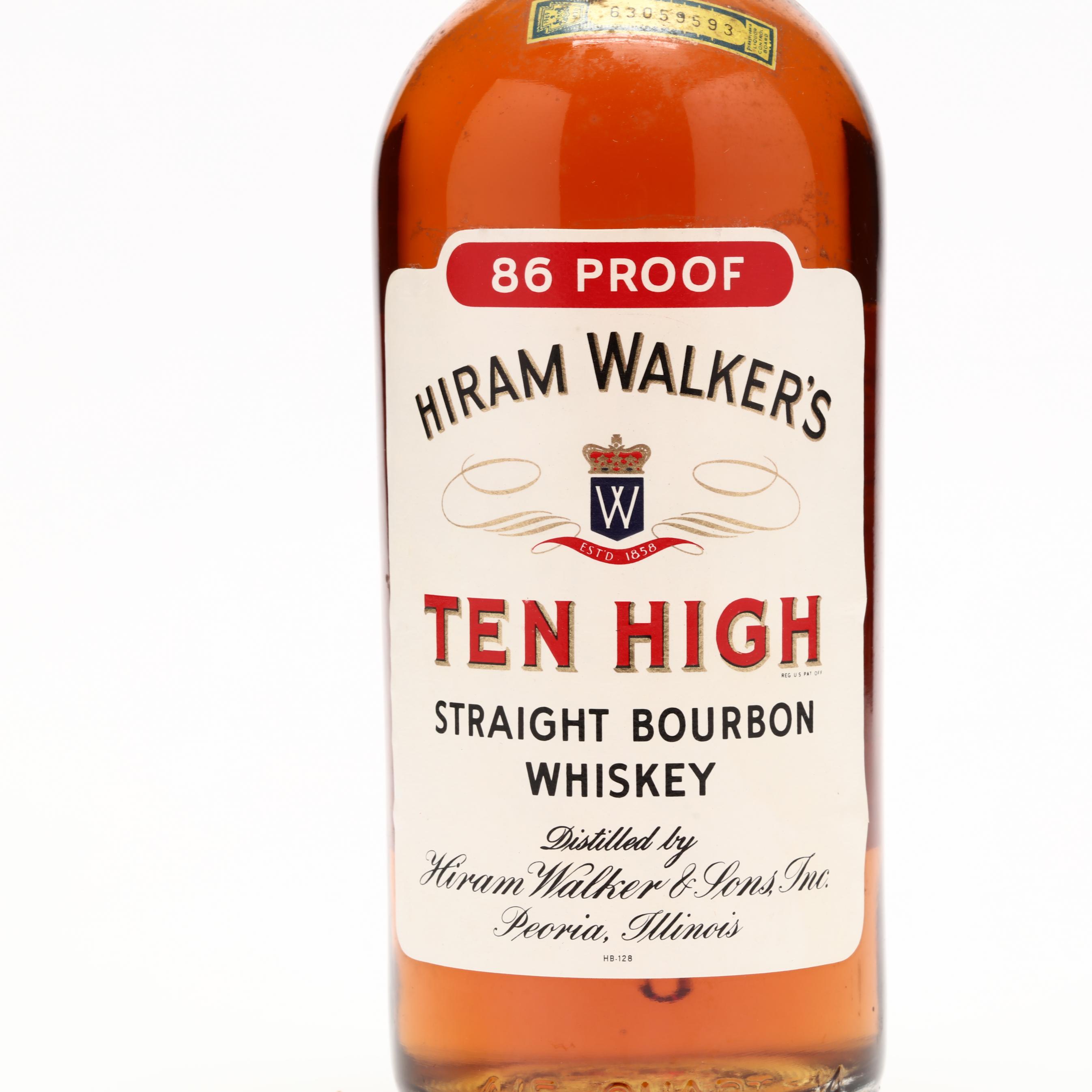 Ten High Kentucky Straight Bourbon Whiskey (Lot 4053 - )
