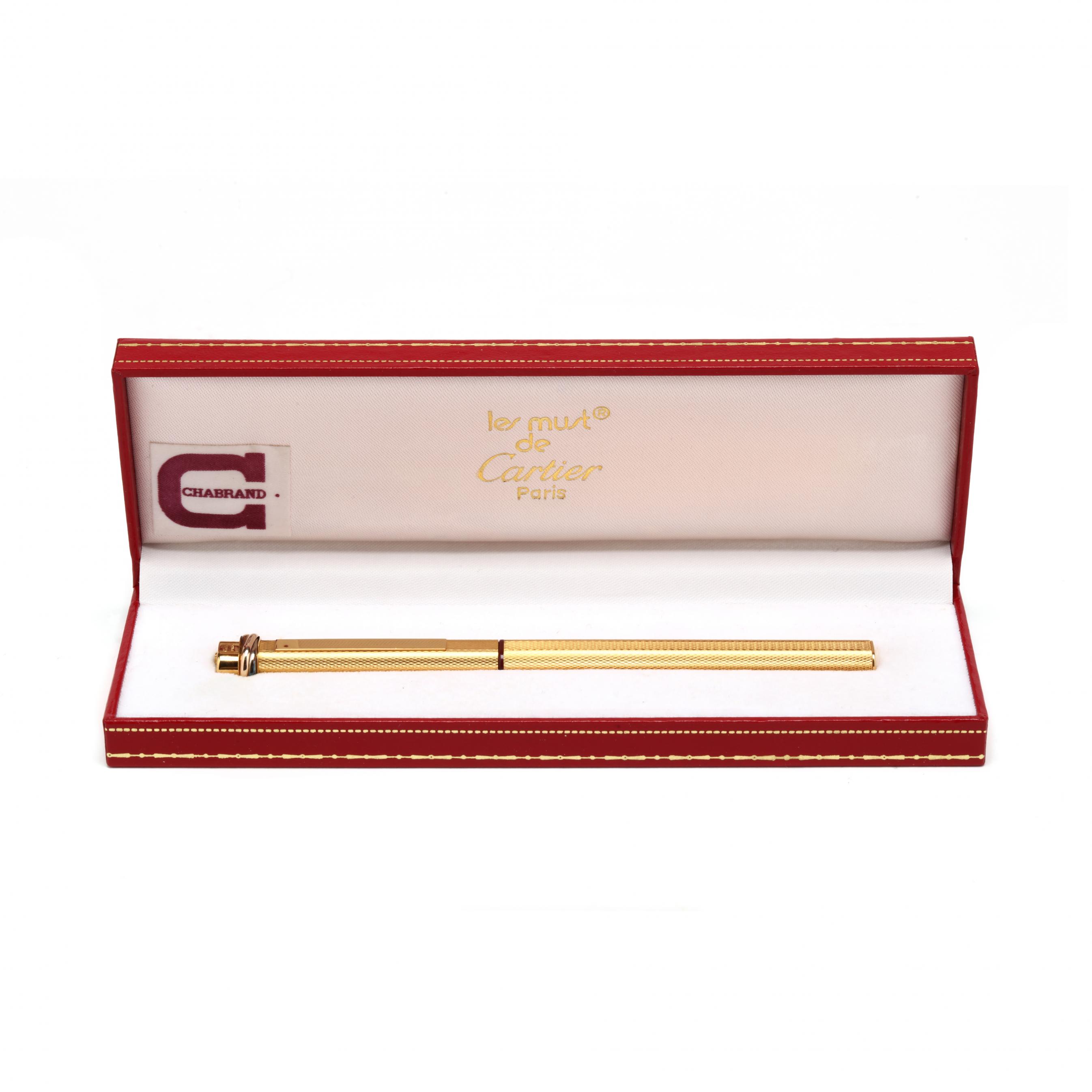 Must de Cartier Fountain Pen, With Refills (Lot 2340 - December