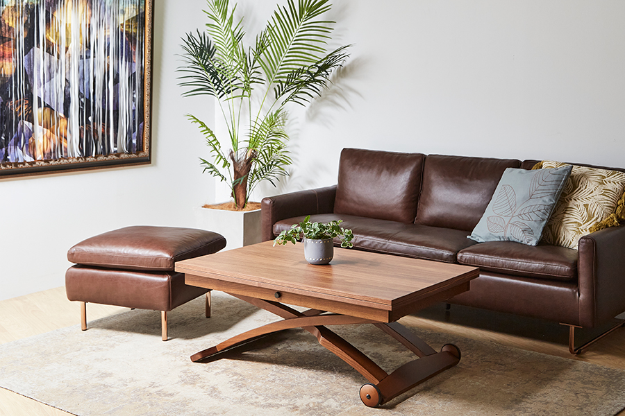 カリガリス コヌビア マスコッティ 伸長・昇降式テーブル